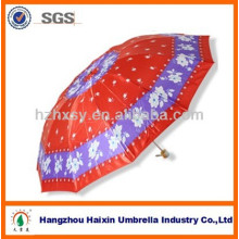 12К Ассорти яркие цвета атласный зонтик для дамы